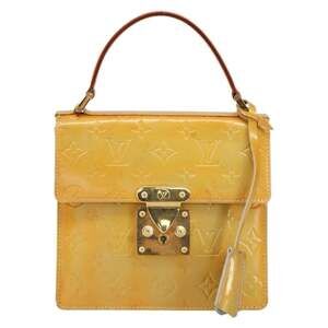 Louis Vuitton Monogram Vernis Spring Street Handbag Gray